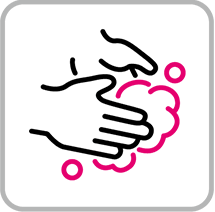 Practics for proper handwashing